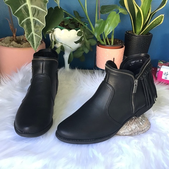Black Dollhouse Ankle Booties - Picture 9 of 11